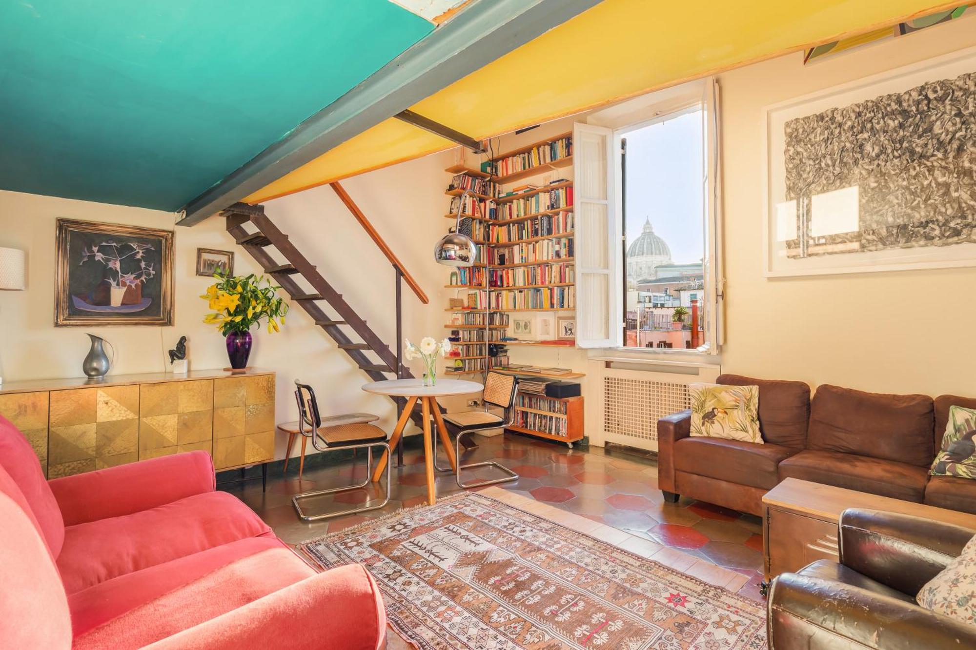Penthouse In Exclusive Borgo Pio District Apartment Rome Exterior photo